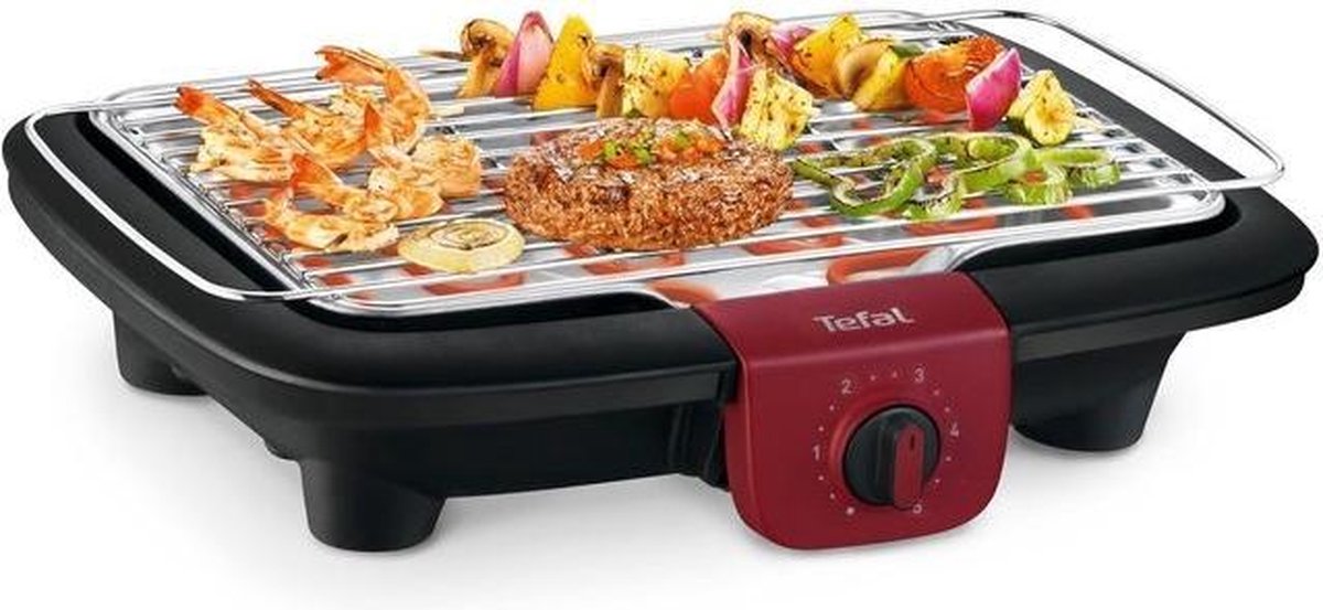 Tefal Easygrill Einstellen Sie rote BG90E5