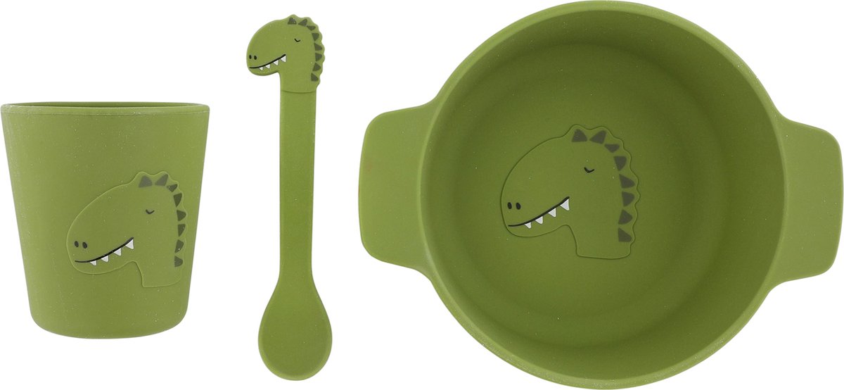 Trixie Silicone Baby Eetset MR