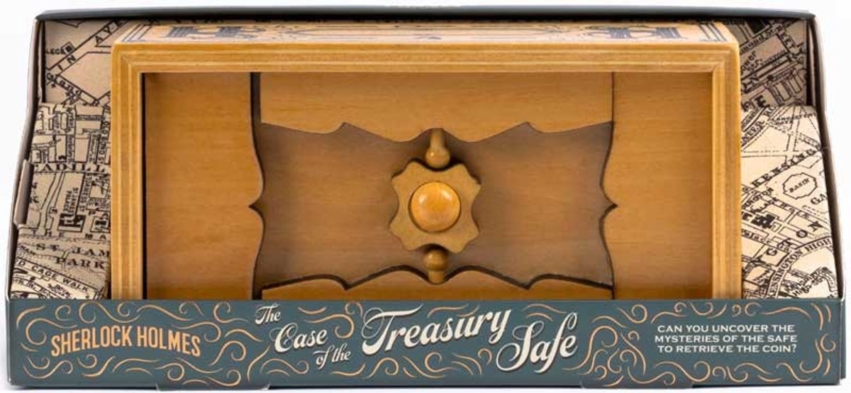 Professor Puzzle Sherlock Holmes: Der Fall des Finanzministeriums - Puzzlespiel (eng)
