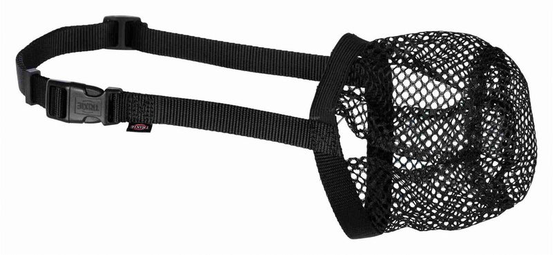 Trixie Anti-Köder-Schnauze – Größe M-L – 22 bis 46 cm Halsband – 27 cm Schnauze