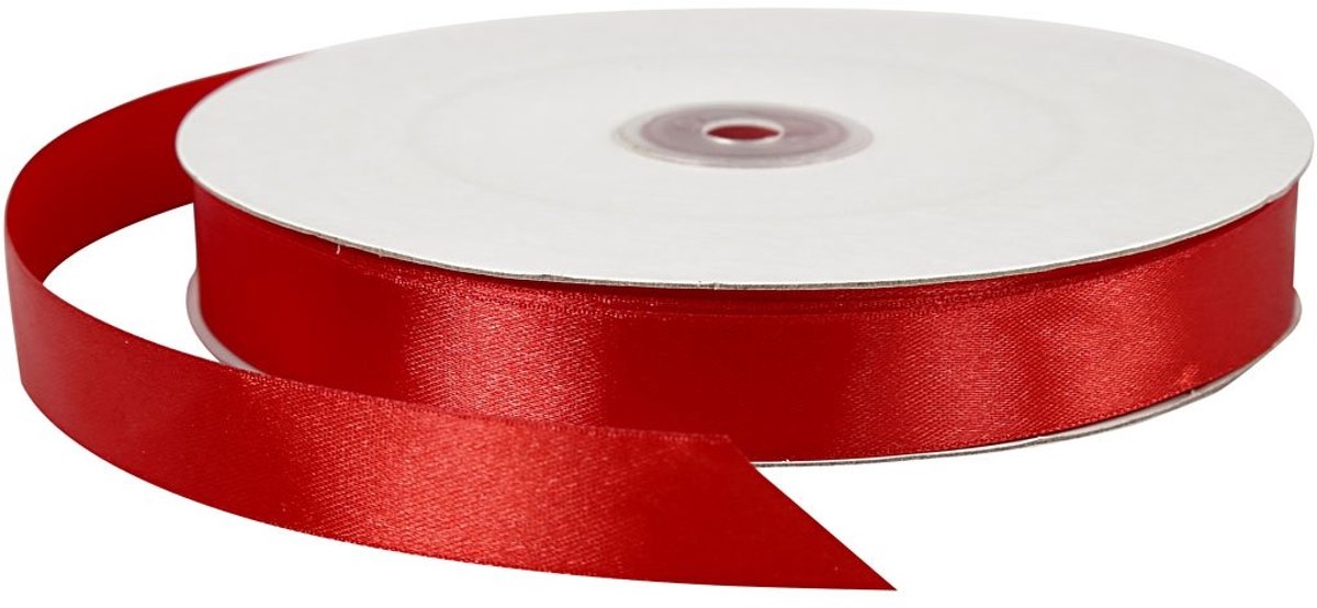 Creativ Company Satin Ribbon Rot, 100 m