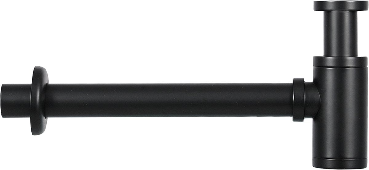 Differnz-Siphon mattschwarz – Siphon-Waschbecken – Mix-Match-Brunnensiphon