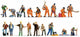 Nor xl set „bei der Arbeit“