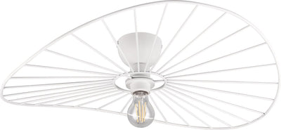 Rl live your light reality chapeau - plafondlamp - wit mat - excl. 1x E27 40W