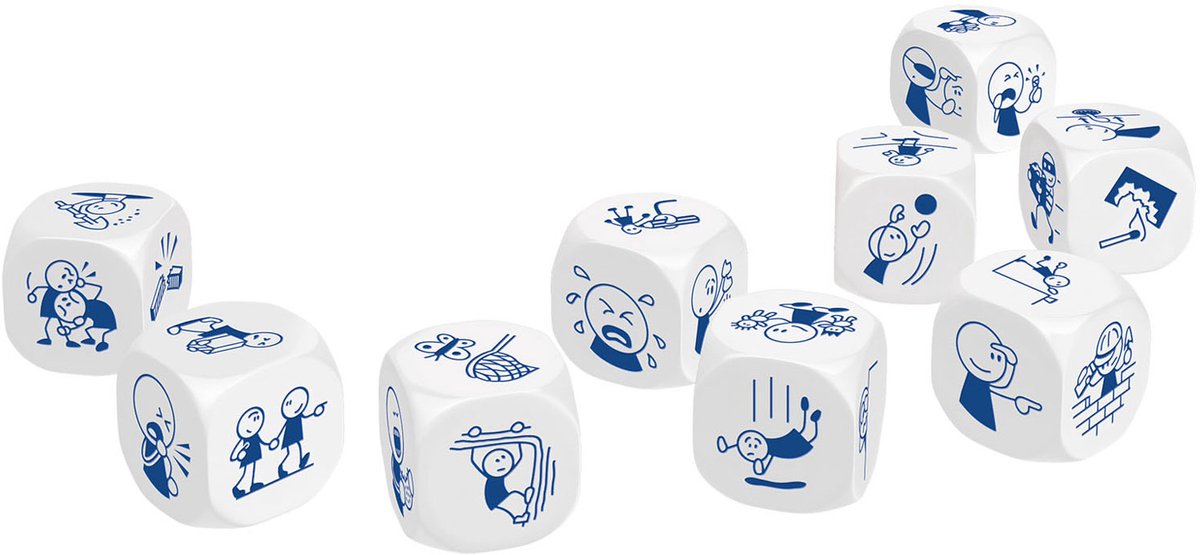 Asmodee Rory's Story Cubes Actions Würfelspiel