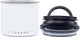 Planetendesign – Airscape – Kaffeebohnen – Vorratsdosen – Vakuum – Kaffee – Stahl – mattweiß – 250 Gramm