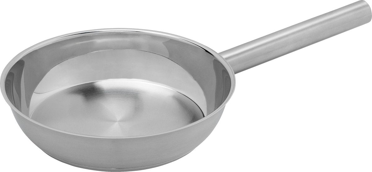 Combekk Forest Pro Bratpfanne ø 24 cm – PFAS-frei – 100 % recycelter Edelstahl – induktionsgeeignet – spülmaschinenfest