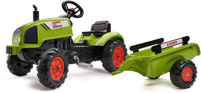 Falk-Falk-Claas-Traktor Arion 410 Traktor + Anhänger 2-5