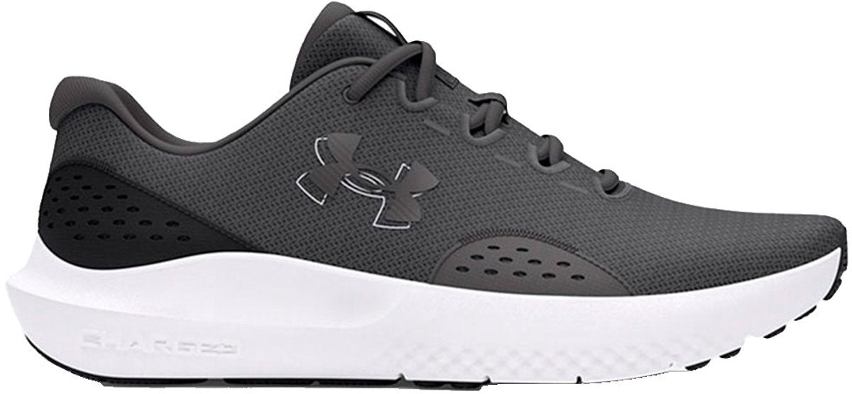 Under Armour UA Charged Surge 4-Gry Herren-Sportschuhe – Castlerock – Anthrazit – Anthrazit