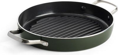 Daily Meal Keramik-Grillpfanne – ø28 cm – PFAS-frei – 2 Griffe