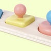 Hape Montessori Spiegel Form Puzzle Holz
