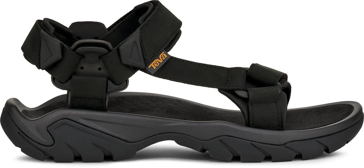 Teva m terra fi 5 universal leder herren sandalen – schwarz – phantom