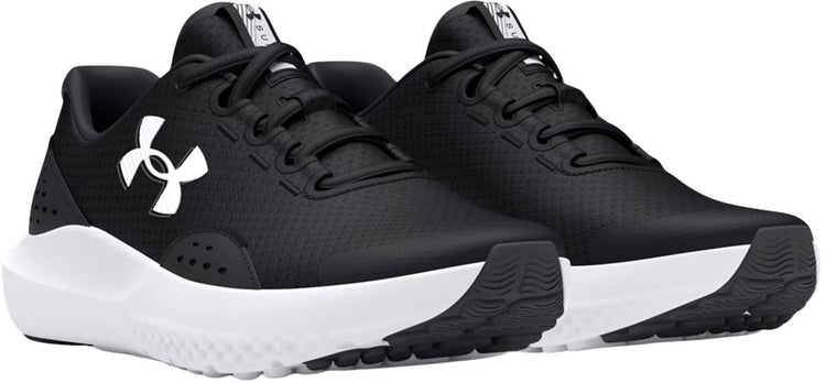 Under Armour UA BGS Surge 4-BLK Jungen-Sneaker – Schwarz – Anthrazit – Weiß