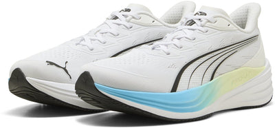 Puma Darter Pro 2 Unisex-Sportschuhe – Weiß-Vibrant Blue-Black-Apple Spritz