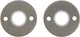 Starx runde Rosette aus Aluminium – f9