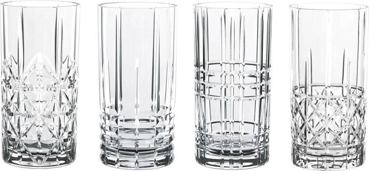 Nachtmann - Longdrinkglas 'Highland' - 445 ml - Set à 4 Stück
