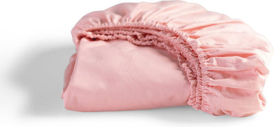 Cinderella - Wochenende - Spannbettlaken - 100 % Baumwolle - bis 25 cm Matratzenhöhe - 80x210 cm - rosa