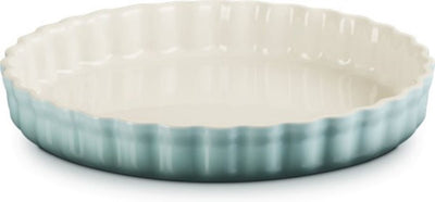 Le Creuset Kuchenform rund 28 cm 2,1 l Meersalz-Steingut