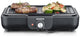Severin pg 8556 – elektrischer Tischgrill – 2300 W – 230 °C – gerippte Grillplatte – schwarzer Edelstahl