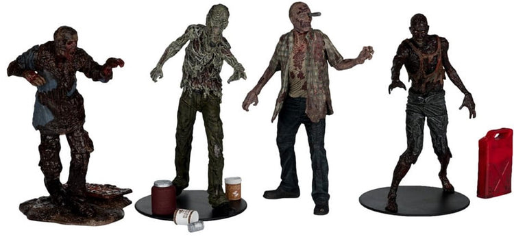 Mcfarlane Toys The Walking Dead Actionfigur 4er-Pack Walkers 13 cm große Actionfigur