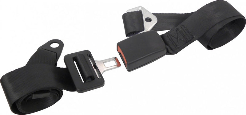 Carpoint Safety Belt 2-Punkt 2-seitig einstellbares Schwarz