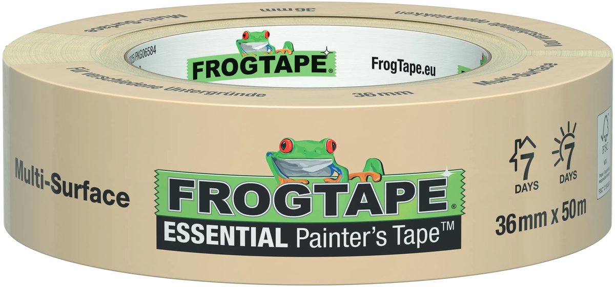 Kip Frog Tape Essential 36 mm – pro Rolle