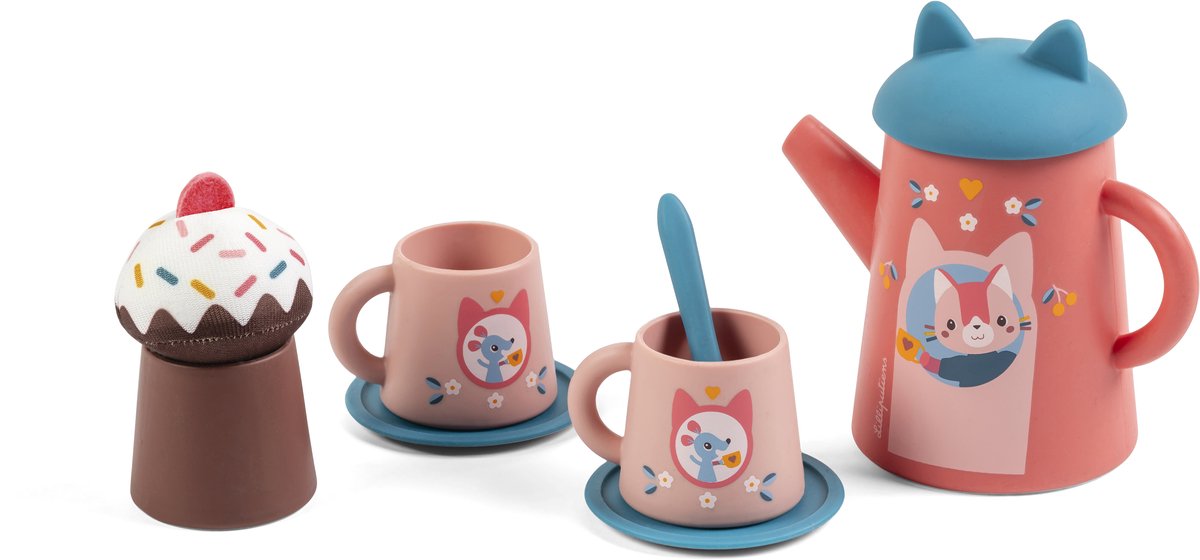 Lilliputiens - Badetee-Set - Jeanne die Katze