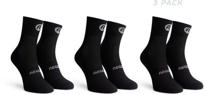 Rogelli Core Radsocken – 3er-Pack – Schwarz – 36 39