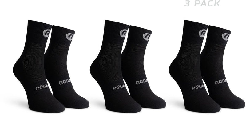 Rogelli Core Radsocken – 3er-Pack – Schwarz – 44 47