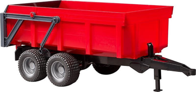Bruder Tilt Trailer rot
