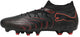 Puma Future 9 Match FG AG Unisex-Sportschuhe – Schwarz-Glühendes Rot-starkes Grau