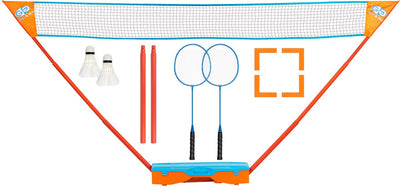 Holen Sie sich Go Get Go Sofort Badminton Play Set Blue und Orange