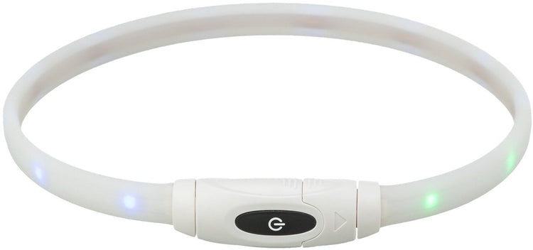 Trixie Luminous Kragenhund USB Silicon wiederaufladbarer mehrfach gelöster