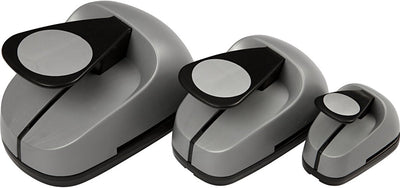 Creativ Company Locher-Set, Kreis, Größe 25+49+75 mm, 3 Stück 1 Box