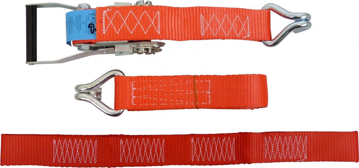 Jumbo-Spanngurt 60 cm Nylon ABS rot pro Stück