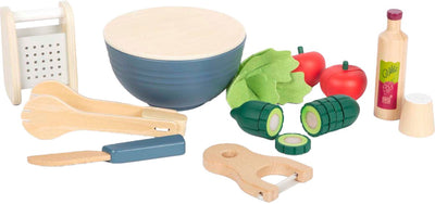 Kleiner Fußspielzeugs -Salat -Set, 11dlg.