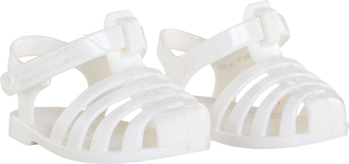 Corolle Mon Grand Poupon Sandalen weiß, 36 cm
