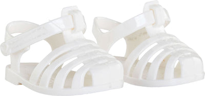 Corolle Mon Grand Poupon Sandalen weiß, 36 cm