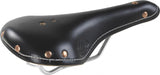 Selle Monte Grappa Sattel alte Grenzen Sport Leder schwarz - afbeelding 1
