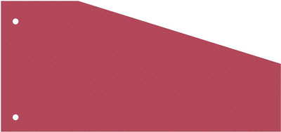 Kangaro Trapez-Trennstreifen | Packung mit 100 Stück | rot
