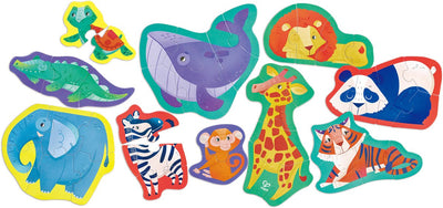 Hape Dschungelfreunde-Puzzle