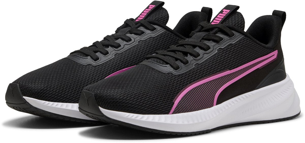 Puma Flyer Lite 3 Unisex-Sportschuhe - Schwarz-Rosa Pixel