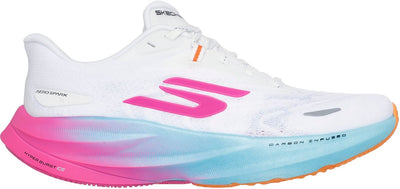 Skechers Go Run Ride 12 – Damen-Sportschuhe – Weiß