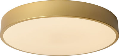 Lucide unar - Deckenleuchte (Deckenleuchte) - ø 39,5 cm - LED 3 Stufendimmung - 1x24w 2700k - mattgoldenes Messing