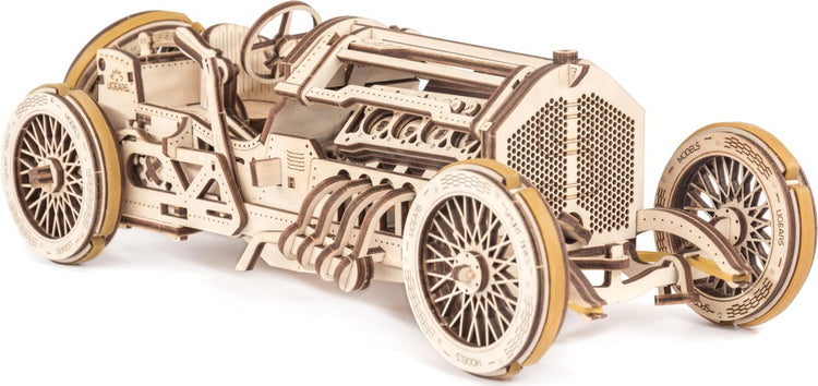 Ugears 3D-Holzmodell – U-9-Grand-Prix-Auto