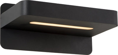 Lucide Atkin – Nachttischlampe Wandleuchte – LED – 1x6 W 3000 K – mit USB-Ladeanschluss – Schwarz