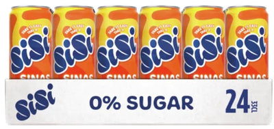 Sisi Orange Zero Sleek Dose (24x 33cl)