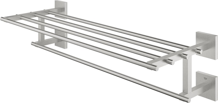 Grohe Start Cube Multi Handtuchhalter – Supersteel (Edelstahloptik) 41099dc0