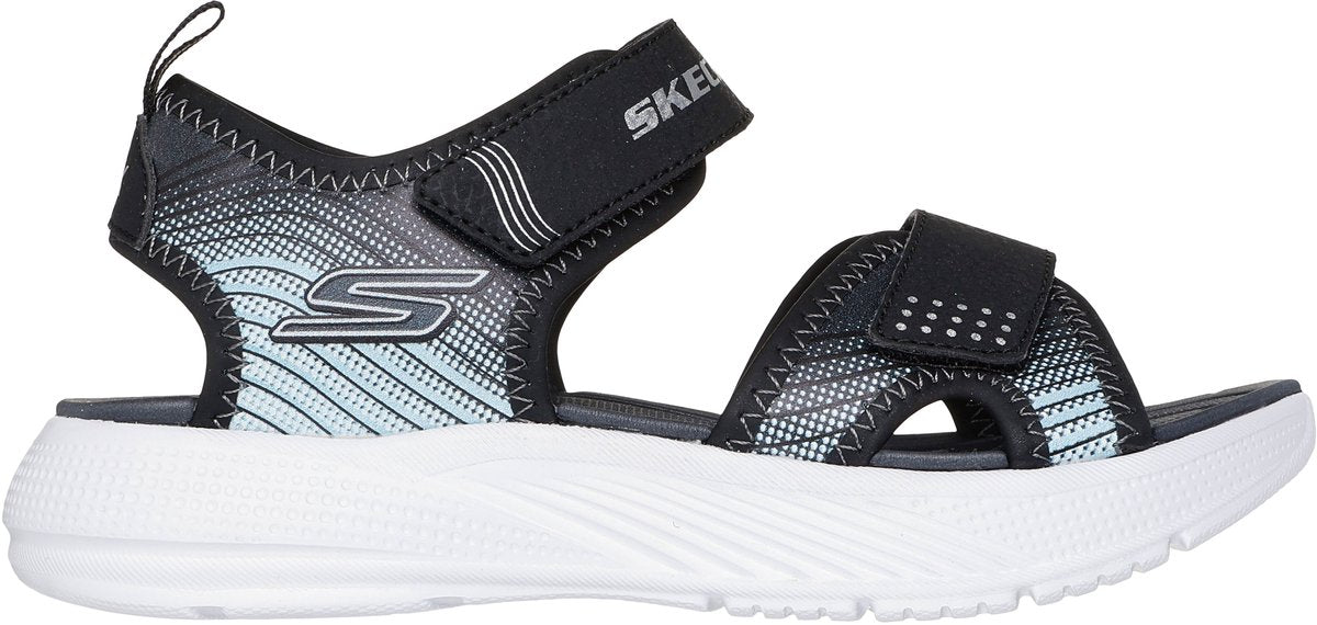 Skechers Microspec Splash Jungen Sandalen - Schwarz