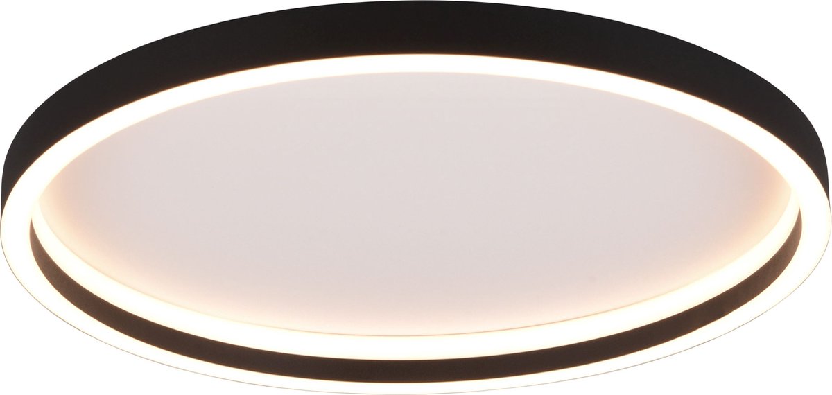 Rl Live Your Light Reality Rotonda - Deckenleuchte - Schwarz matt - inkl. 1x SMD 20 W - Wand- und Deckenmontage - T: 35cm